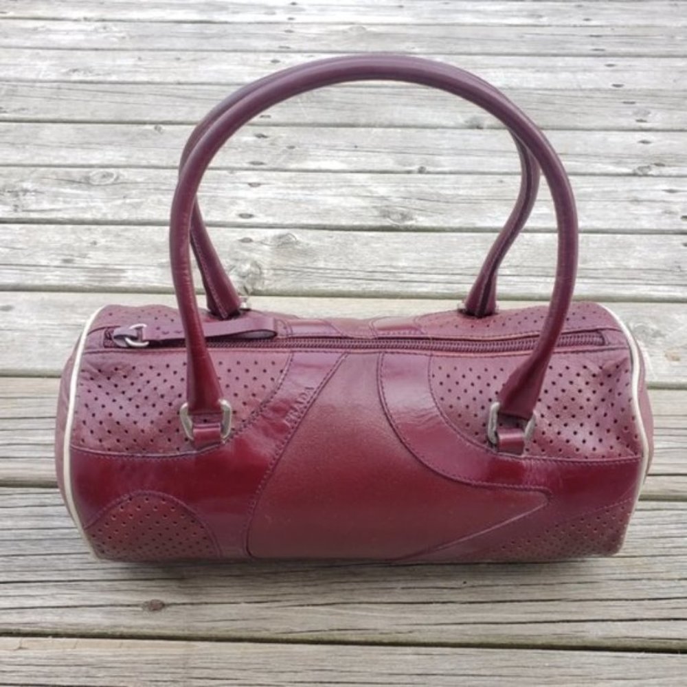 Prada vintage leather mini purse